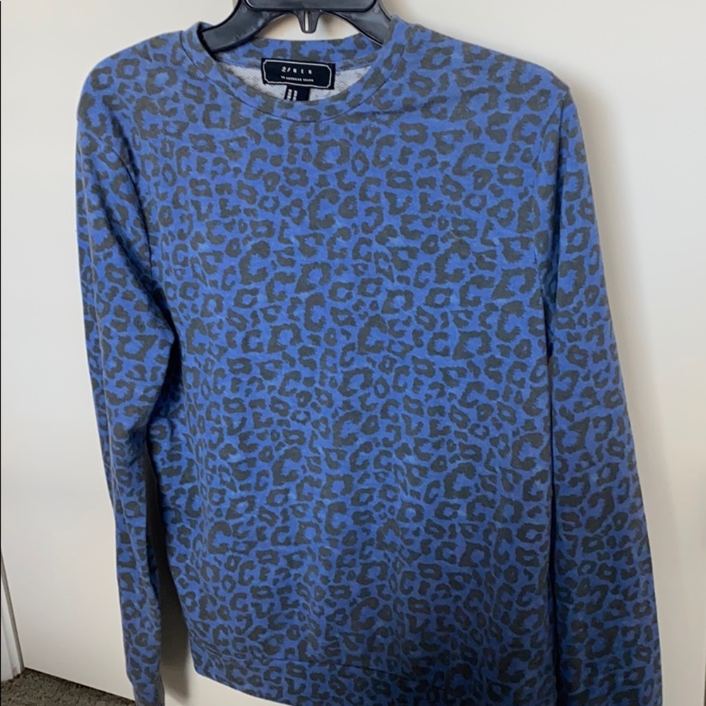 Cheetah print sweater